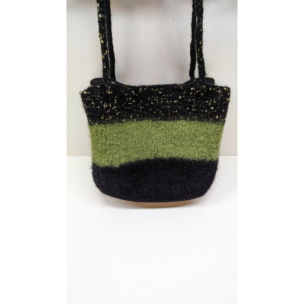 Artisan Felted Wool Bag - Picture 7 of 10